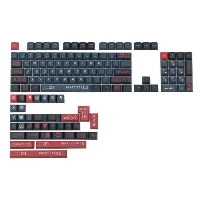 (Type9) Keys EVA Keycap Set Cherry Profile PBT Five-Sided Sublimation Custom Keycaps for Mechani