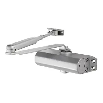 General Overhead Door Closer Fixed Power 165mm Centres Size Silver