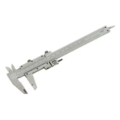 150mm Vernier Calipers - Hardened & Tempered - Dual Locking Carriage - Case