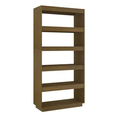 (honey brown, x x cm) vidaXL Solid Pinewood Book Cabinet/Room Divider Multi Colours Multi Sizes