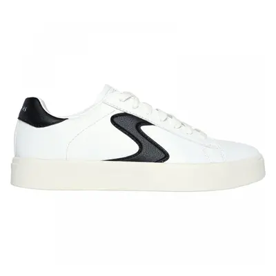 (8 (Adults')) Eden LX - Beaming Glory | White/Black | Womens Lace Up Trainers