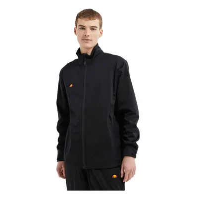 (L, Black) Ellesse Mens Karlia Taped Seams Adjustable Cuffs Waterproof Golf Jacket