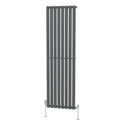 (1800 x 550mm Single) NRG Horizontal Vertical Designer D-shape Radiator Single Double Panel Bath