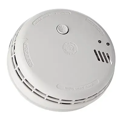 Aico EI146RC Smoke Alarm Optical/Photoelectric Mains / 9V Battery Back Up