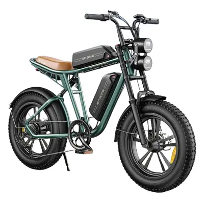 (GREEN DUAL) ENGWE M20 Electric Bike 750W 25KM/H (Adults), 13AH