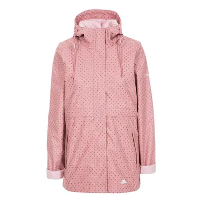 (14 UK, Dusty Rose) Trespass Womens/Ladies Splosh Polka Dot TP50 Waterproof Jacket