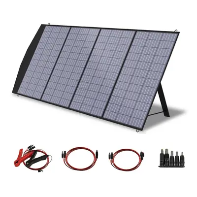 (200W) 18V Foldable Solar Panel, 60/100/120/200W Mobile Solar Charger for Power Supply, Laptop, 