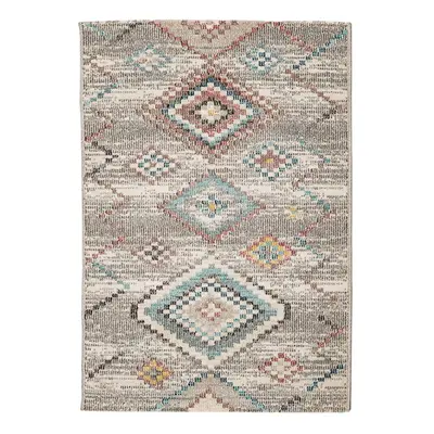 (light grey, x cm) vidaXL Rug Indoor and Outdoor Floor Mat Kitchen Carpet ARBIZU Vintage Design