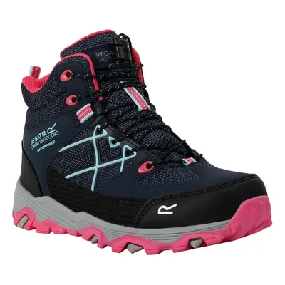 (3 UK, Navy/Pink Potion) Regatta Childrens/Kids Samaris III Walking Boots