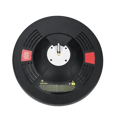 405mmx77mm Pressure Cleaner Pressure Washer Round Attachment Engineering Plastic Steel Household