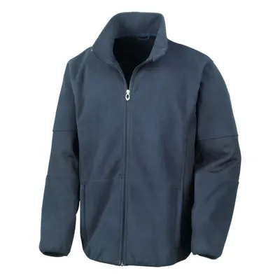 (XXL, Navy) Result Mens Osaka Combed Pile Soft Shell Jacket