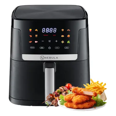 Nebula 7L Single Black LED Touch 1800W Air Fryer