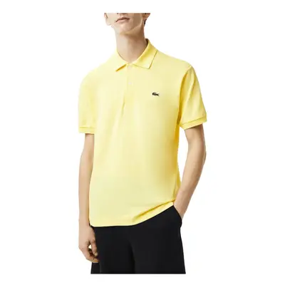 (Pastel Yellow, S) Lacoste L1212 Mens Polo Shirts Golf SportsÂ Tee