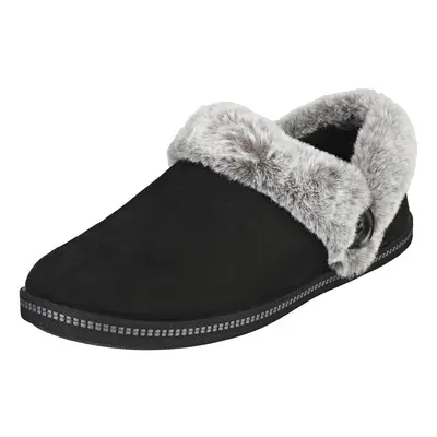 Skechers Cozy Campfire Womens Slippers Shoes in Black - Size UK