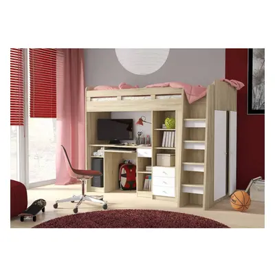 Cabin Bed Unit With Wardrobe