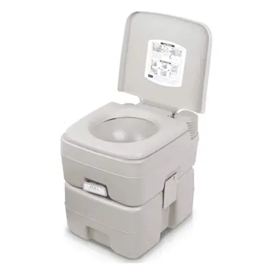 Portable Camping Toilet 20L Removable Handle with Flush