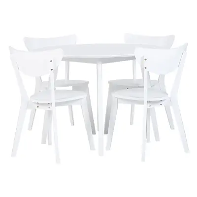 Dining Set ROXBY Seater White