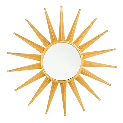 Wall Mirror PERELLI Metal Gold