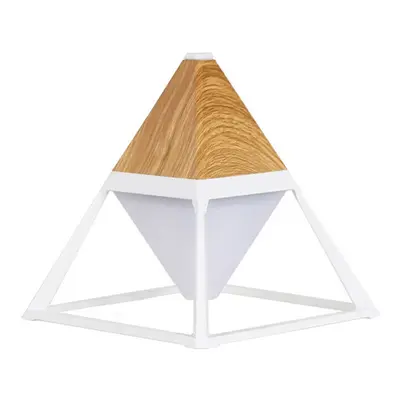 (Light) Diffuser LED Night Light USB Interface Charging Wall Lamp Art Pyramid Shape 2200mAh Batt