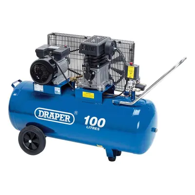 100L Belt-Driven Air Compressor, 2.2kW/3hp