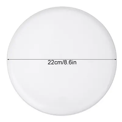 (220*42mm) 6500K Lamp Beads 85-265V Aluminum + PC White Ceiling Lamp Disc Plate Lamp