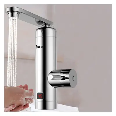 (Electroplate?Plug?) Seconds Fast Heating Faucet Real Time Temperature Digital Display Rotation 