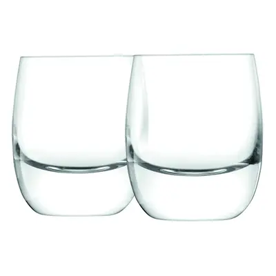 LSA International Bar Whisky Tumbler 275ml, Clear, Set of