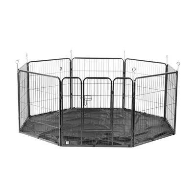 (Large Pet Playpen with Base) KCT Side Heavy Duty Play Pen with Base