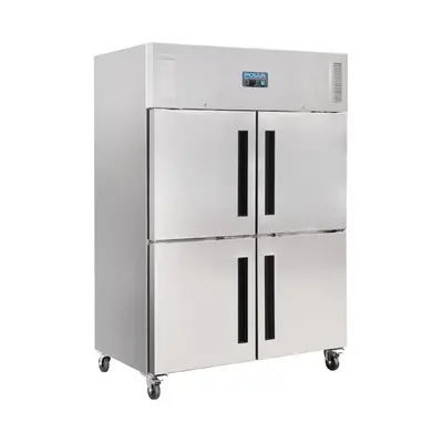 Polar G-Series Upright Double Stable Door Gastro Fridge 1200Ltr