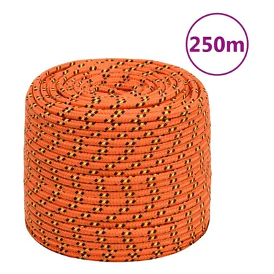 (orange, mm/ m) Marine Rope Dock Coil Boat Line Polypropylene Rope Multi Sizes Multi Colours