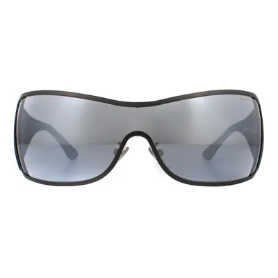 Police Sunglasses S8103V Origins 627X Matte Gunmetal Grey Silver Flash Mirror