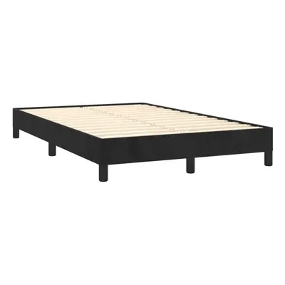 vidaXL Bed Frame Home Bed Base Bedstead Black 120x190 cm Small Double Velvet