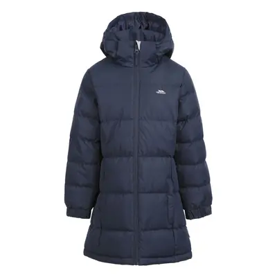 (11-12 Years, Navy) Trespass Girls Tiffy Padded Coat