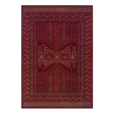 (Persian Diamond - Red, x cm) Luxury Traditional Oriental Pure Wool Rugs Hallway Runner Small Ex