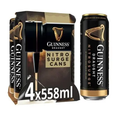 Guinness Draught Nitrosurge Can 24x558ml (24 x 558ml)