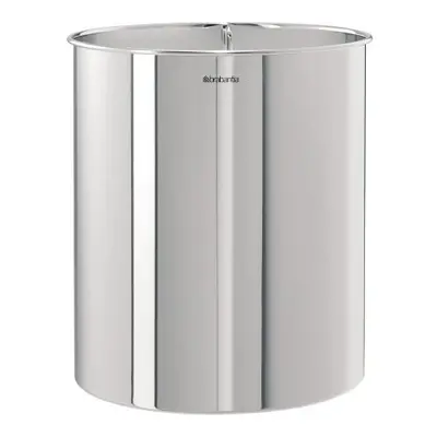 Brabantia Classic Waste Paper Bin, L - Brilliant Steel