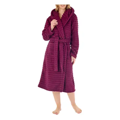 (Damson, Small) Slenderella HC88320 Women's Dressing Gown