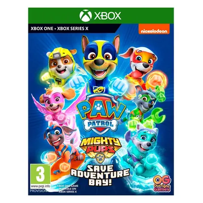 PAW Patrol Mighty Pups Save Adventure Bay Xbox One Game | Series X