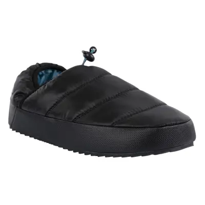 (6 UK, Black) Trespass Unisex Adult Pad Camping Slippers