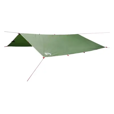 vidaXL Camping Tarp Outdoor Patio Tarpaulin Shelter Sunshade Green Waterproof