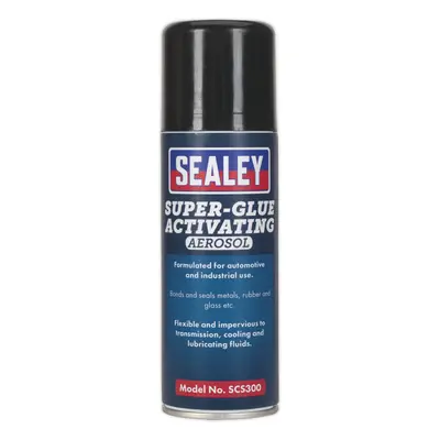 6 PACK 200ml Super Glue Activating Aerosol - Large Gap Fill - Adhesive Glue Cure