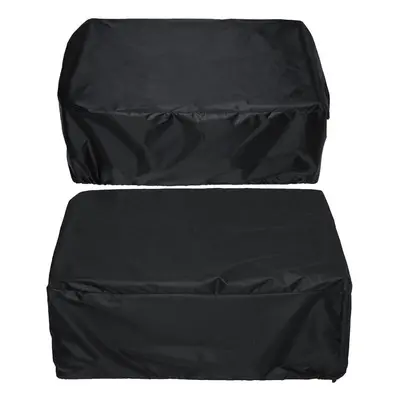 (B - 600D Oxford Cloth) Outdoor Grill Waterproof Cover Bag BBQ Dust Guard Guard Protector for Co