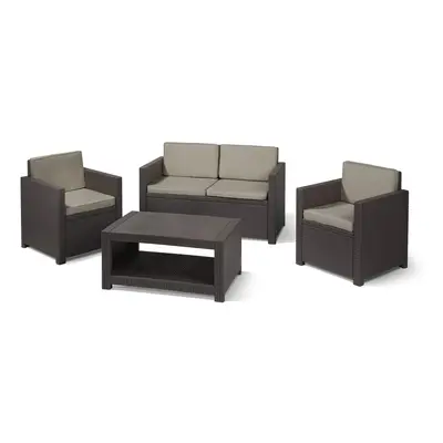 Allibert Monaco 4-Piece Lounge Set