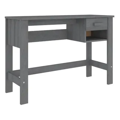 (dark grey) vidaXL Desk Solid Wood Pine Home Working Writing Computer Table Multi Colours