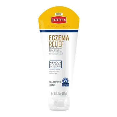 O'Keeffe's Eczema Body Cream, 8oz Tube, Hour Itch Relief