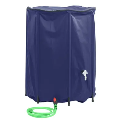 vidaXL Water Tank with Tap Foldable Water Container Water Storage L PVC