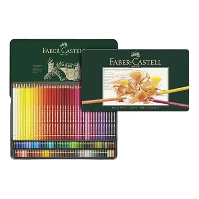 Faber-Castell Art & Graphic Polychromos Colour Pencil, Multicoloured, Tin Of 120, For Art, Craft