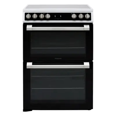 Hotpoint HDT67V9H2CW/UK Electric Cooker with Ceramic Hob - White