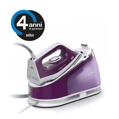 Braun Iron With Boiler Loading 1.7 Lt 2400w Purple