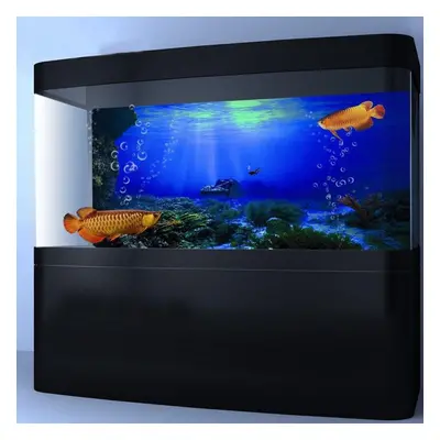 (122*76cm) Aquarium HD Background Poster Fish Tank Decorations Landscape